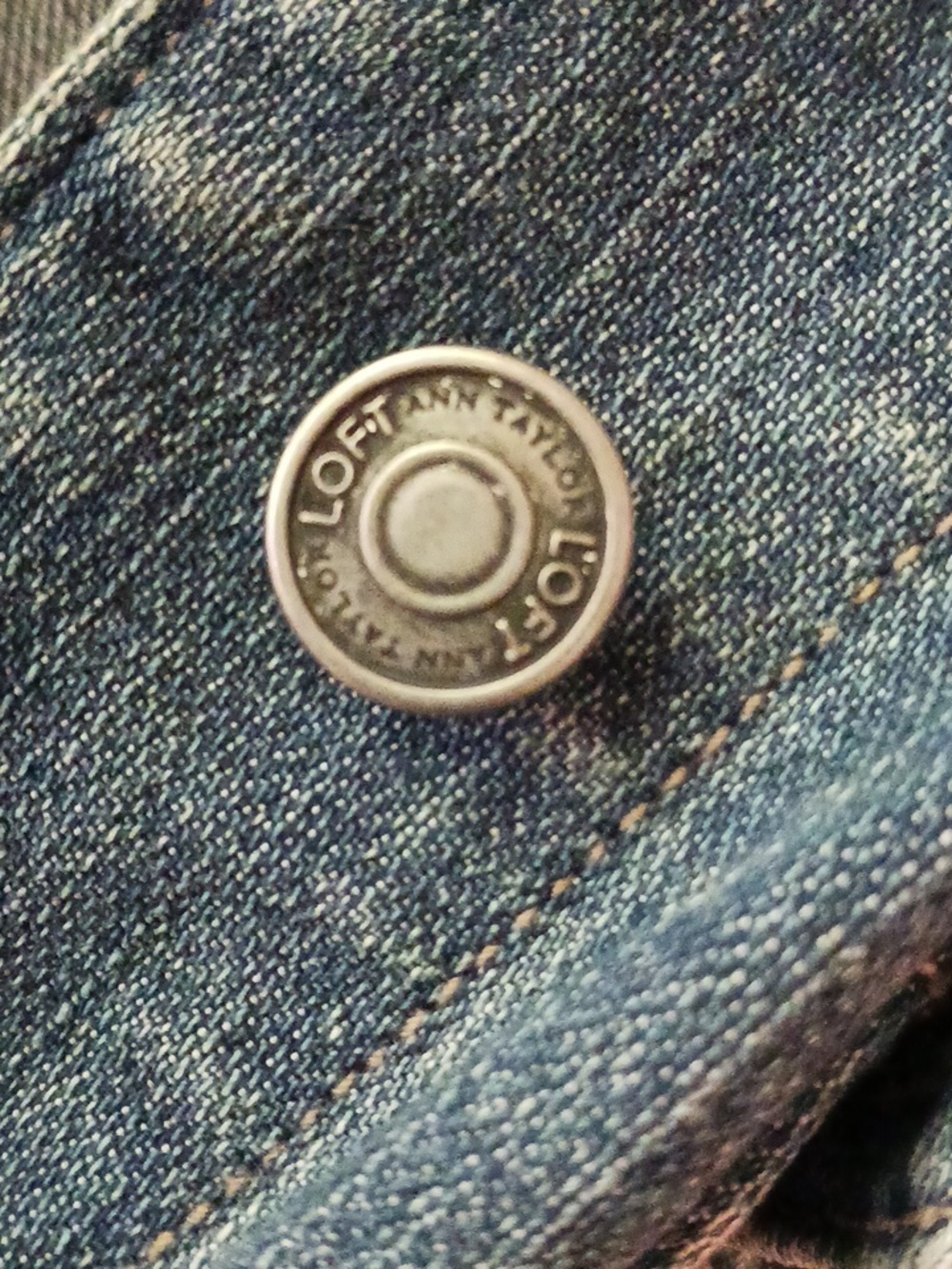 Blue Jean Jacket Button-up - Picture 6 of 10